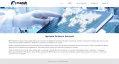 Desktop Screenshot of manuhsolutions.com